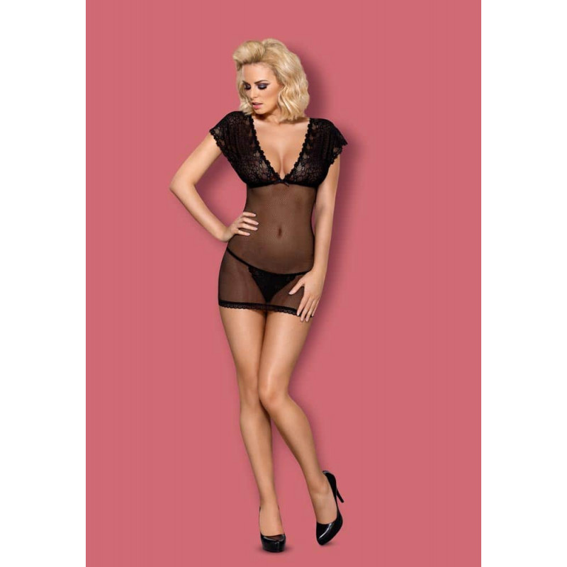 Providna spavaćica sa tangicama S/M OBSES00063